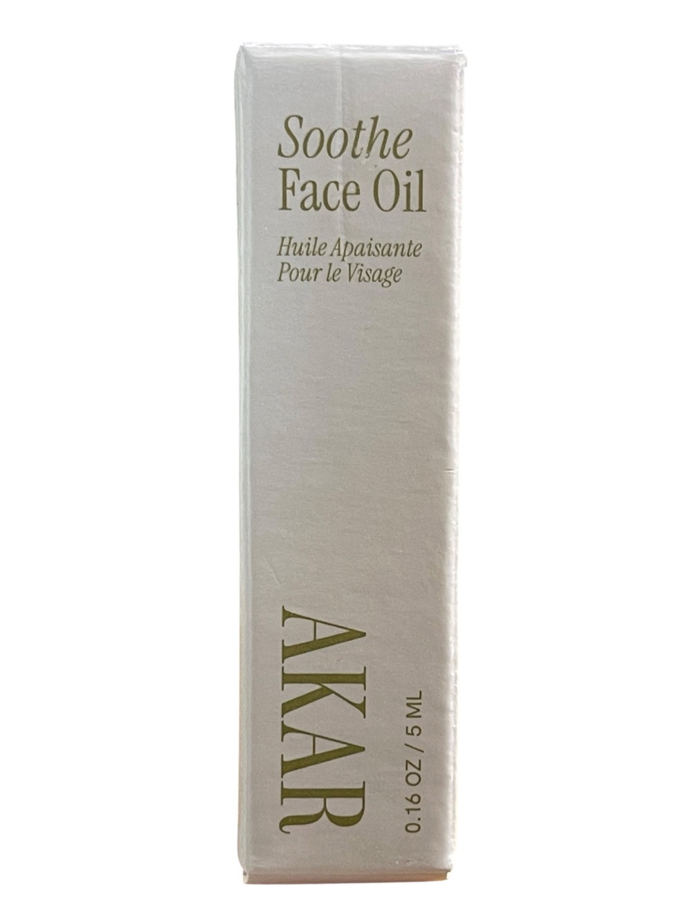AKAR Soothe Face Oil 5ml New